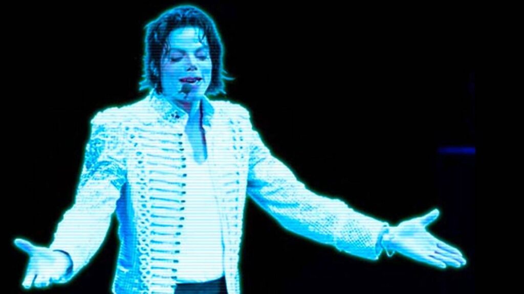 Michael Jackson en vivo.