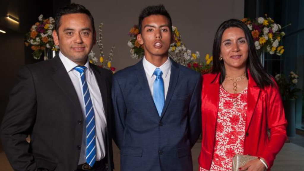 Lucas y sus padres